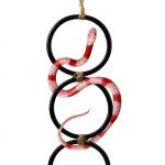 Snake Climbing Rings by pranovo Enrichment Toy for Ball Pythons 16in-0